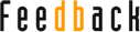 logo feedback orange